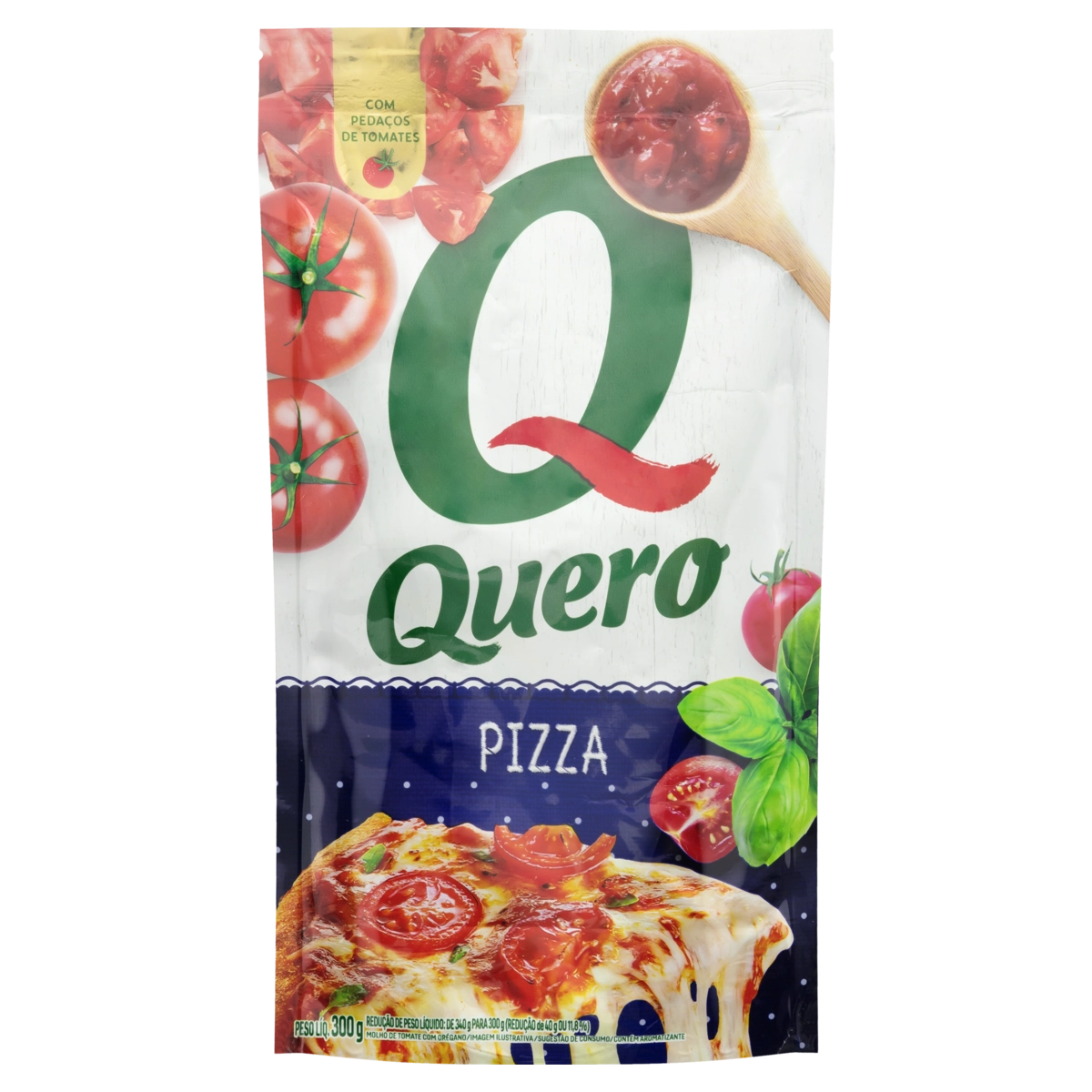 Molho De Tomate Pizza Quero Sachê 300g