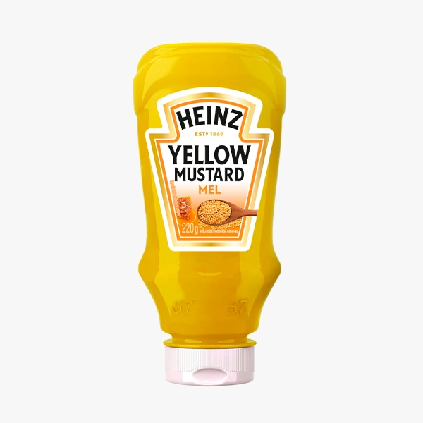 Mostarda Amarela Com Mel Heinz Squeeze 220g