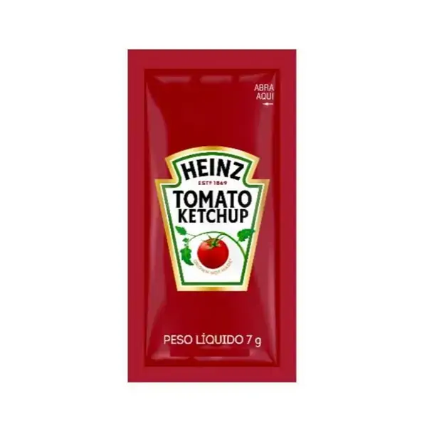 Ketchup Heinz Caixa 1,232kg 176 Unidades