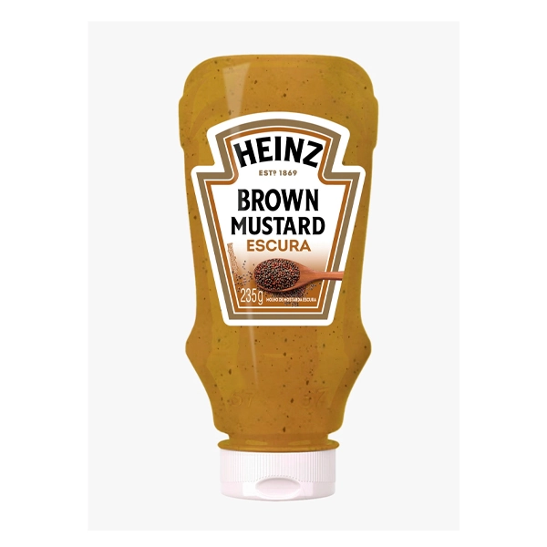 Mostarda Escura Heinz Squeeze 235g