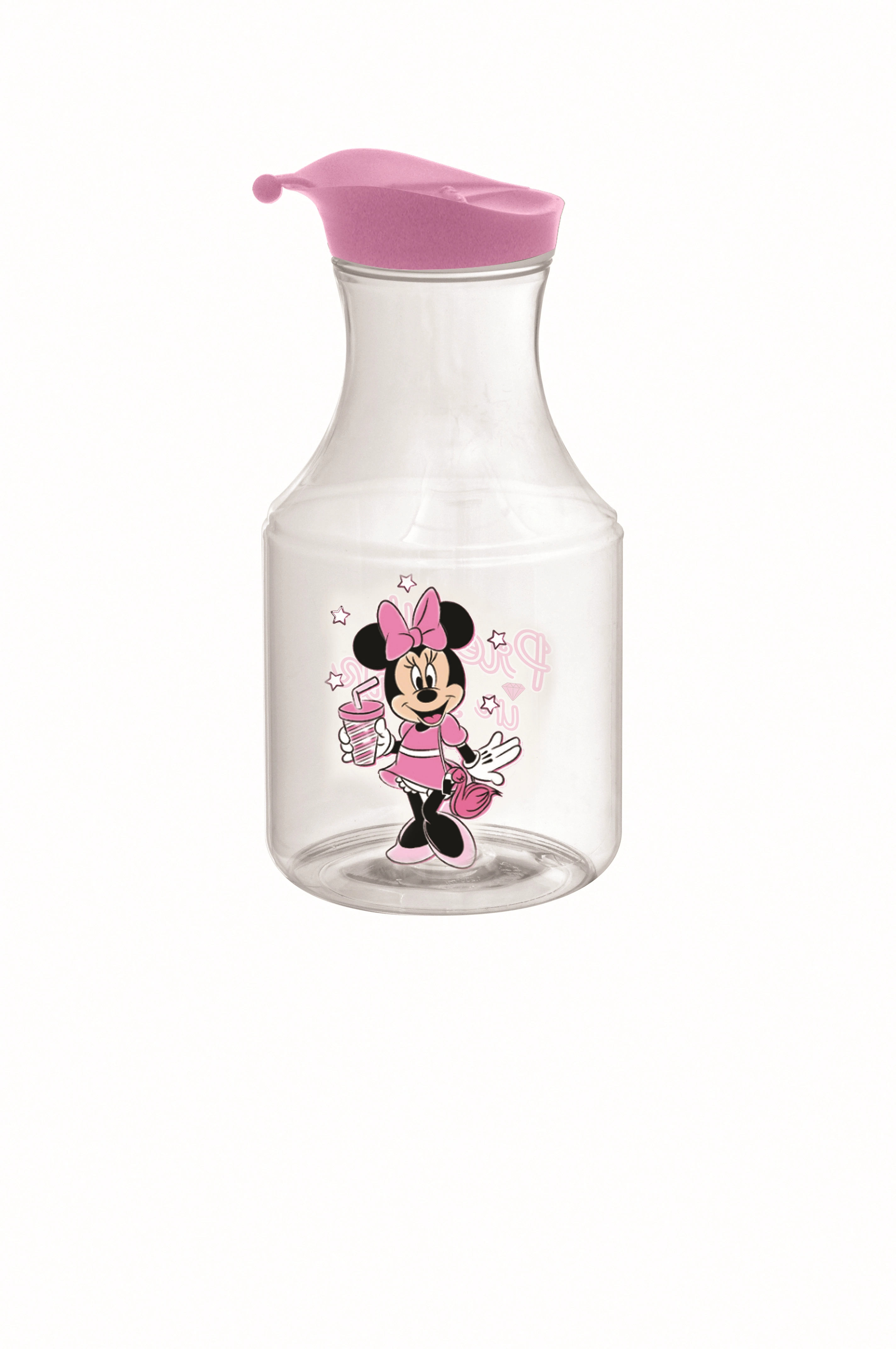 Garrafa Fat Reta Tiba 1200ml Minnie