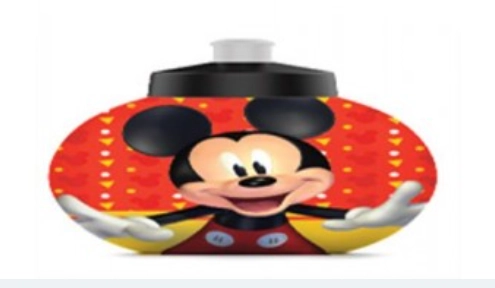 Garrafa Squeeze Bola 250ml Mickey