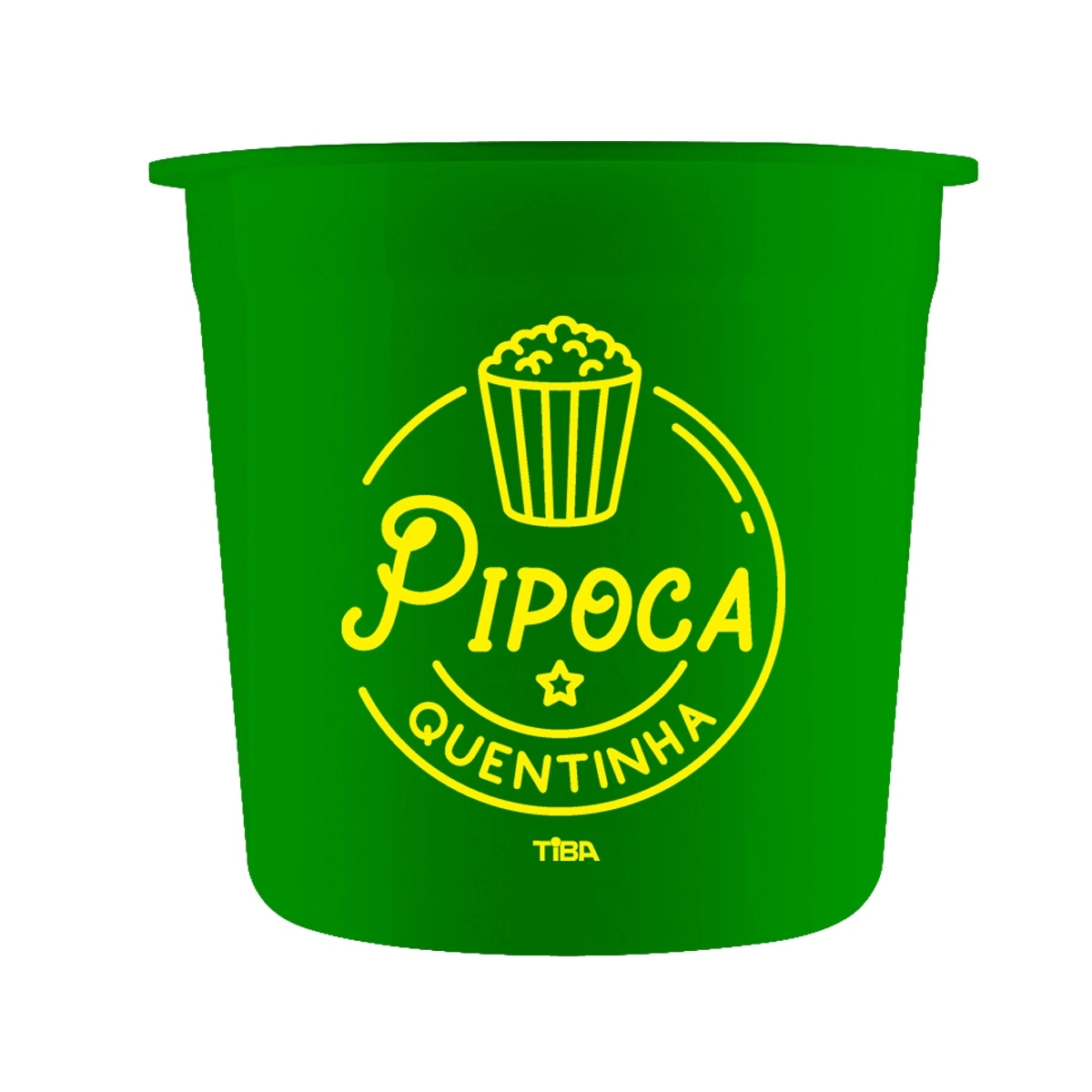 Balde Pipoca Tiba Quentinha Verde 2500ml Ref607301337