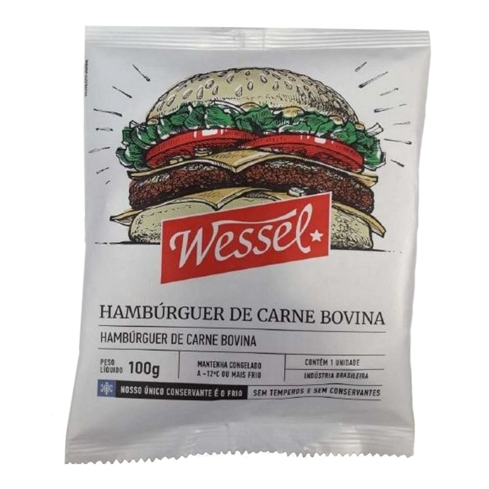 Pas Hamburger Wessel 100g Original