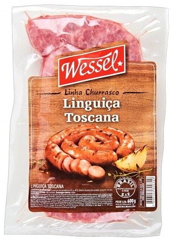 Linguica Wessel 500g Toscana