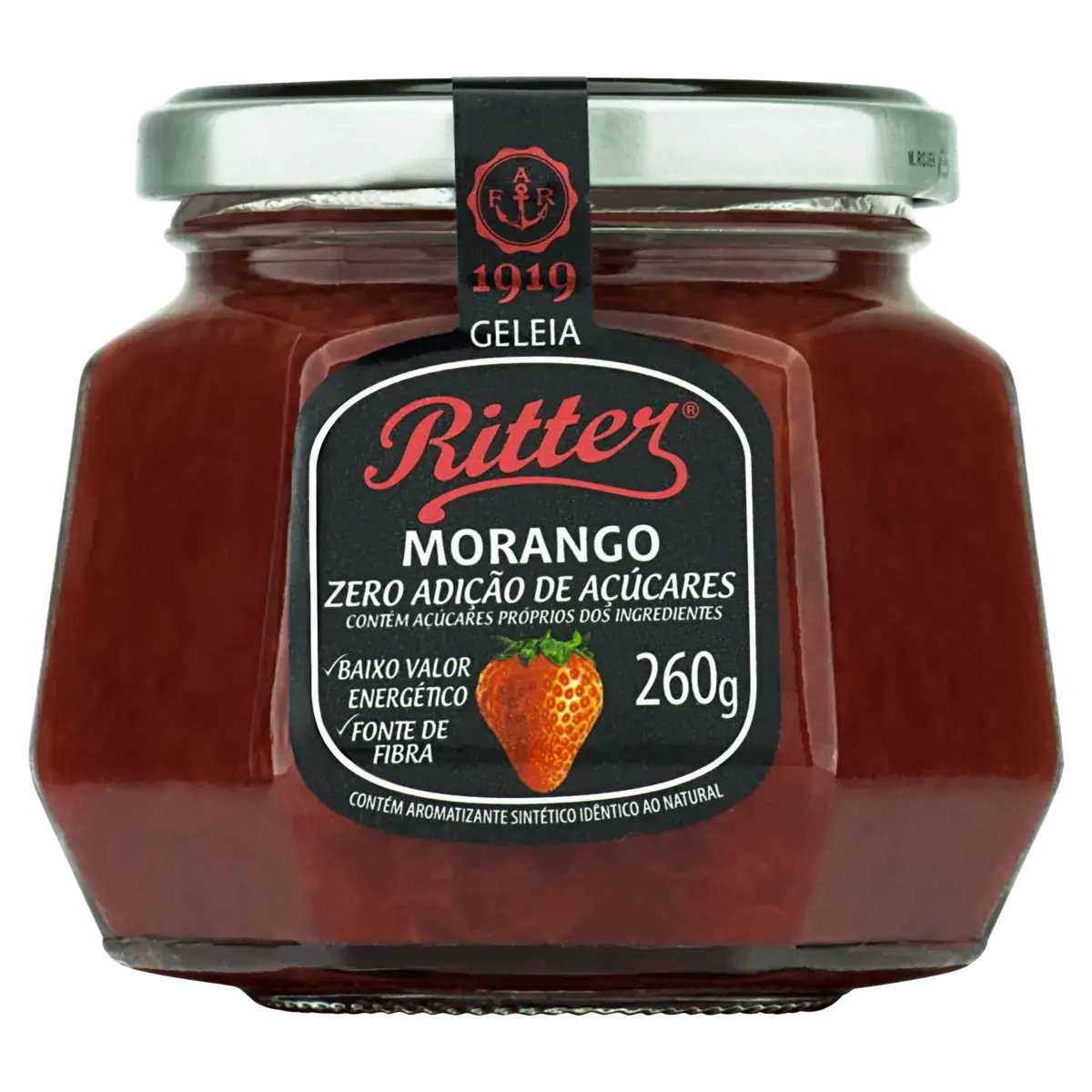 Geleia Morango Ritter Vidro 260g