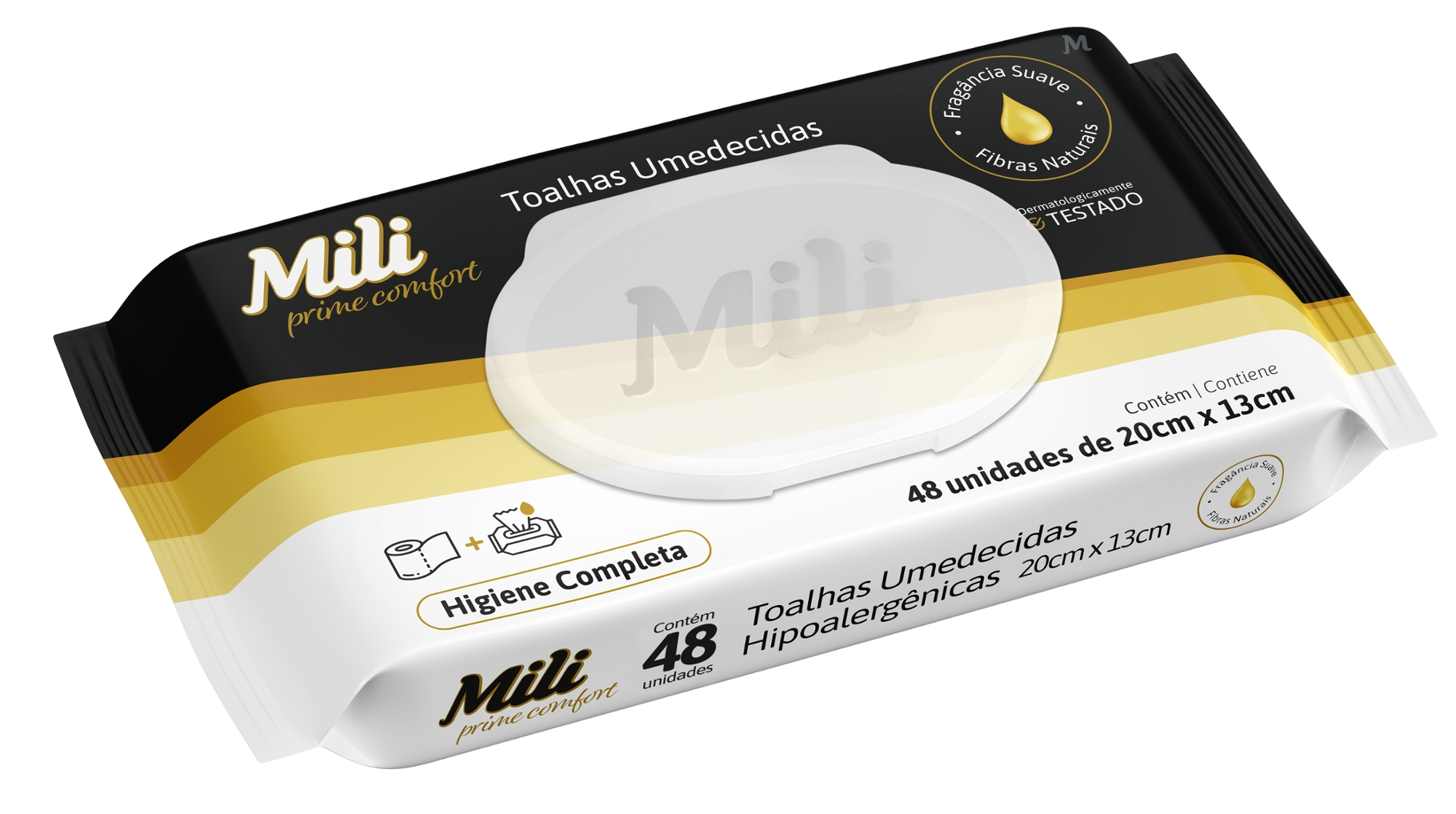 Toalhinha Umed Mili Prime Comfort C/50