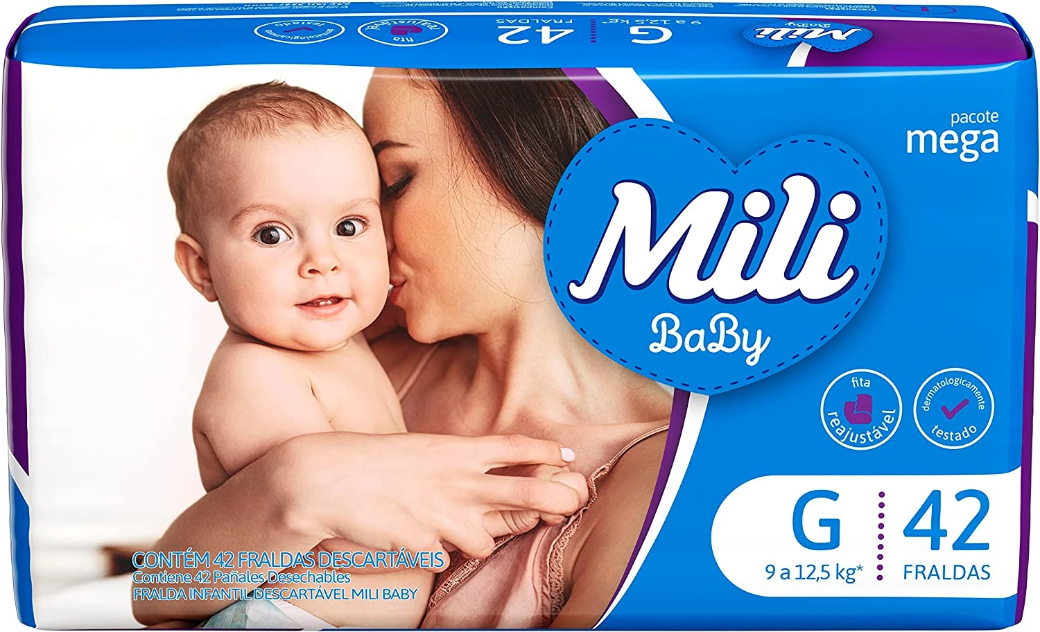Fralda Mili Ultra Seca Mega G C/42