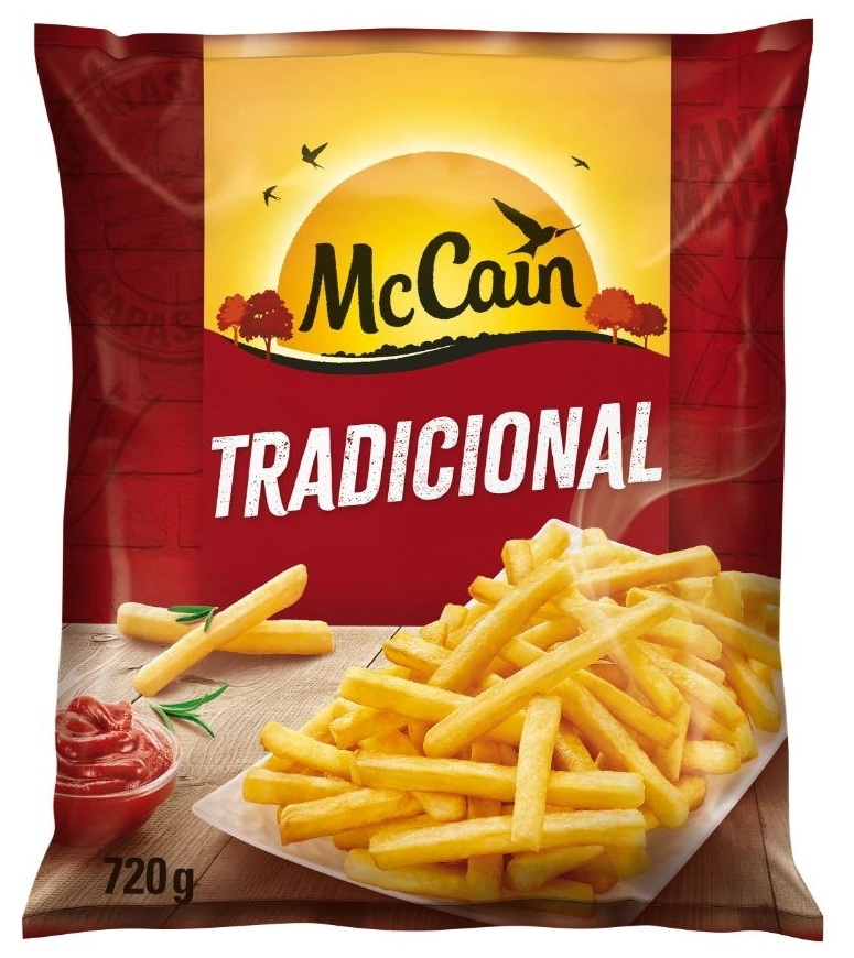 Batata Pré Frita Tradicional Congelada Mccain Pacote 720g