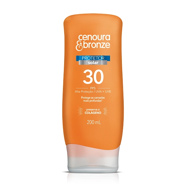 Prot.solar Cenoura Bronze 200ml Fps 30