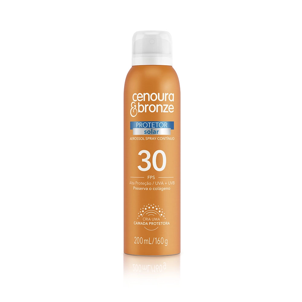 Cenoura Bronze Fps30 200ml Aero