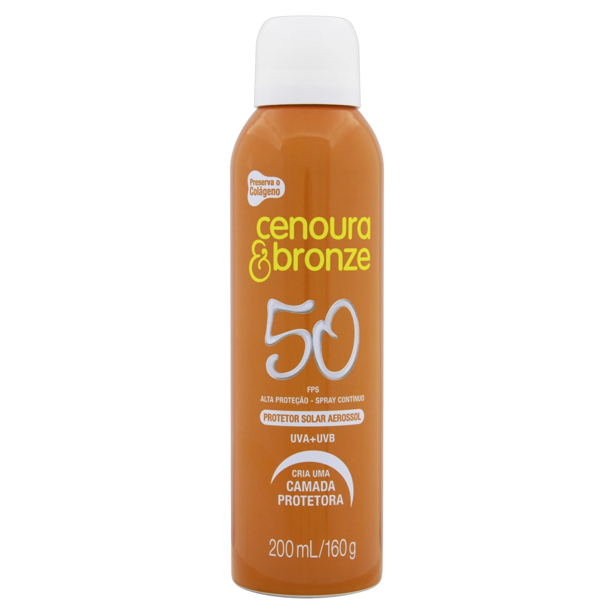 Cenoura Bronze Fps50 200ml Aero