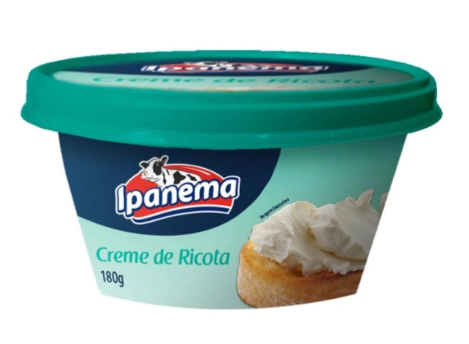 Creme Ricota Ipanema 180g Lght Pote