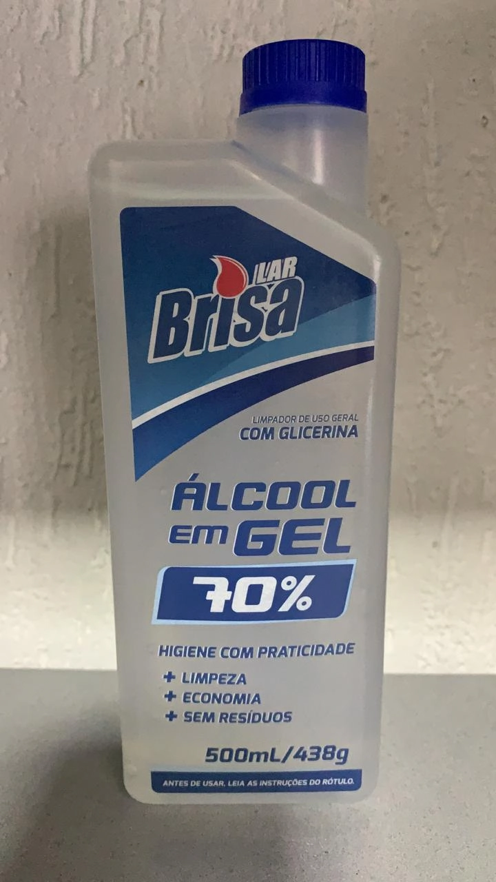 Alcool Gel Brisa 70 500ml