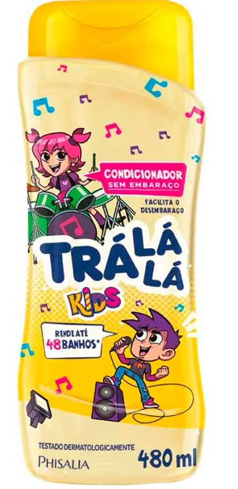 Condicionador Trá Lá Lá Kids Sem Embaraço Frasco 480ml