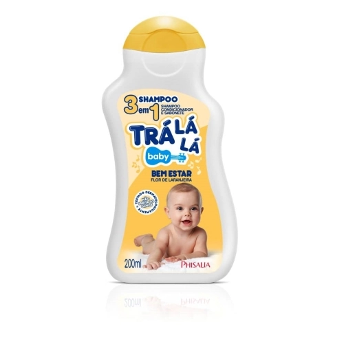 Shampoo 3 Em 1 Tll Baby Bem Estar 12x