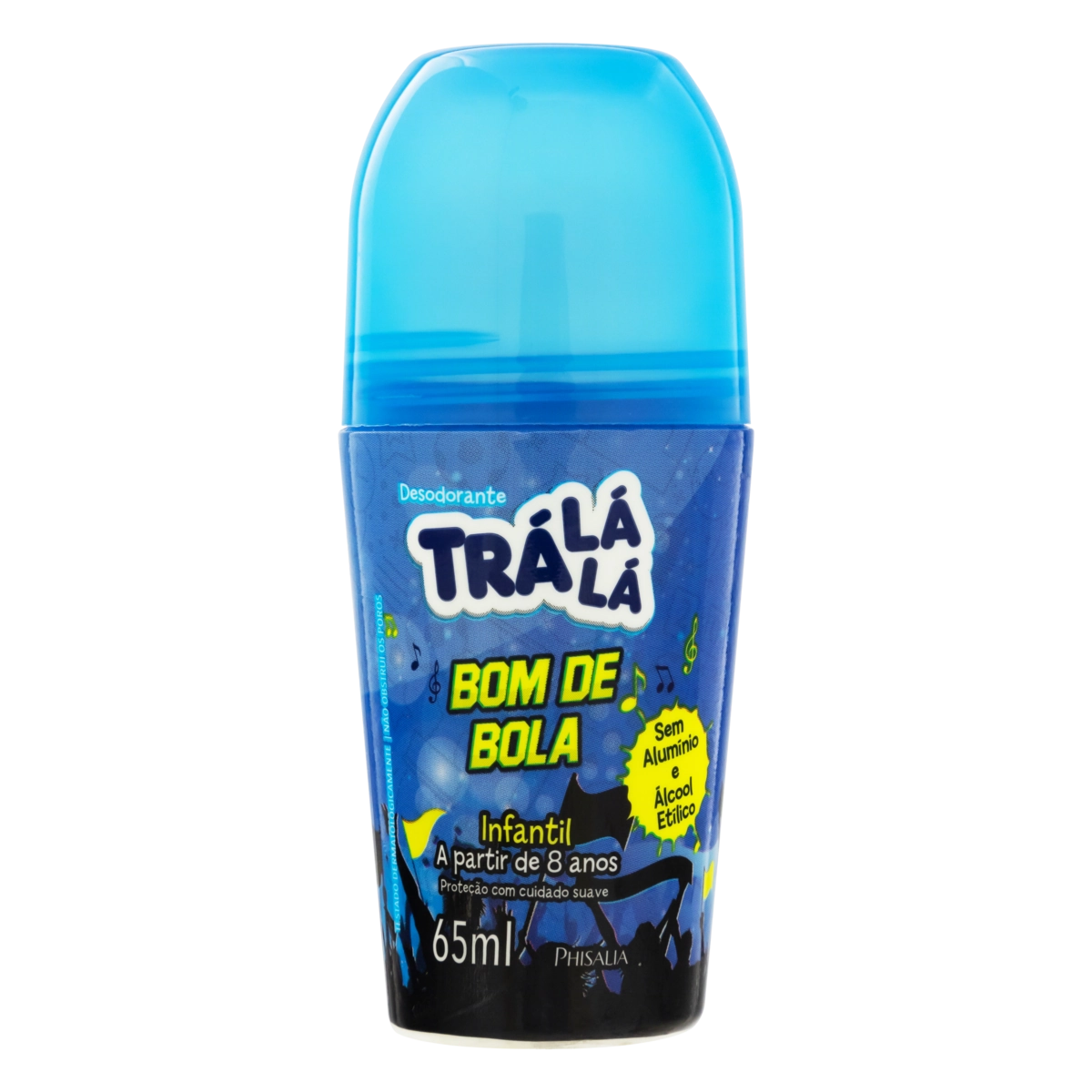 Desodorante Roll On Infantil Bom De Bola Trá Lá Lá 65ml