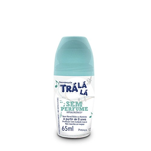 Desodorante Roll On Infantil Sem Perfume Trá Lá Lá 65ml