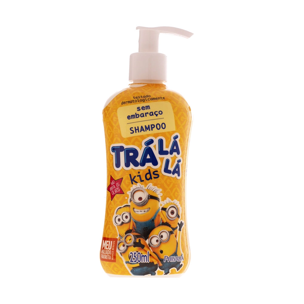 Shampoo Infantil Justice League Trá Lá Lá Aventura Sem Embaraço Frasco 250ml