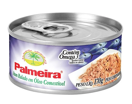 Atum Ralado Em Oleo Palmeira 120g