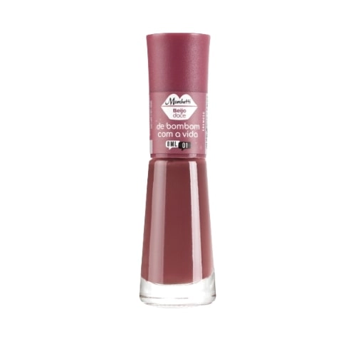 Esmalte Beijo Doce 8ml 01 De Bombom Com A Vida Marchetti