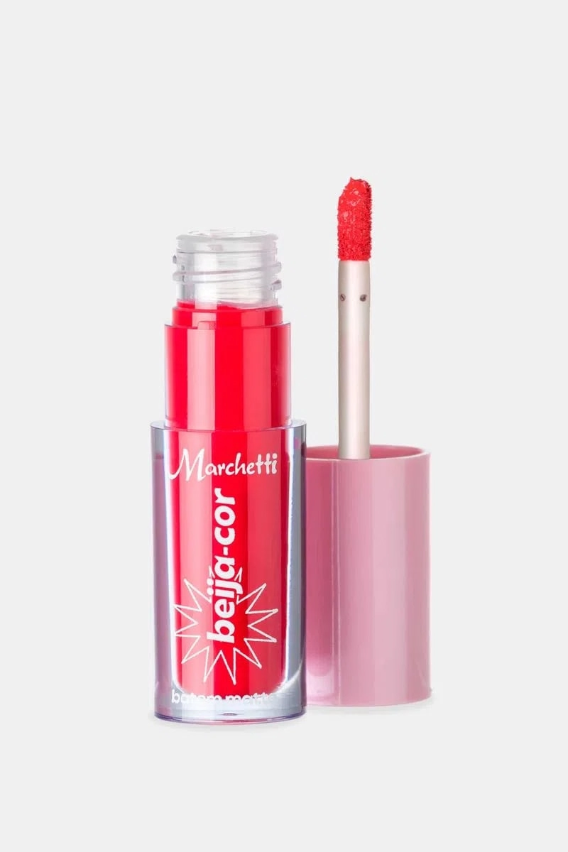 Batom Liquido Matte Beija Cor 02 Tulipa Marchetti