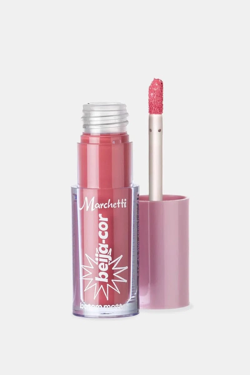 Batom Liquido Matte Beija Cor 05 Hibisco Marchetti
