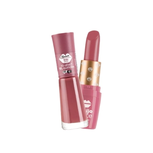 Kit Batom Esmalte 8ml 02 Ta Afim? To Quindim Marchetti