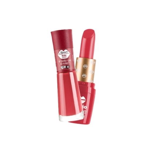 Kit Batom Esmalte 8ml 05 E Bolo Ou é Rolo? Marchetti