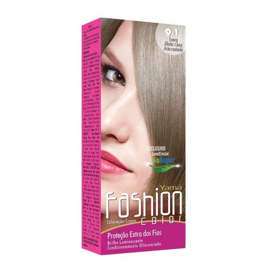 Tinta Fashion Color Mini Kit 9.1 Louro Medio Claro