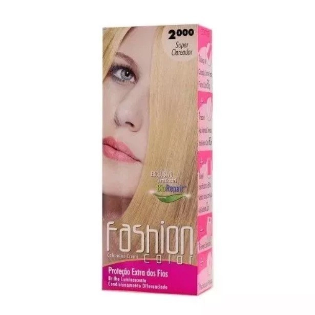 Coloracao Minikit Permanente Yama Fashion Color 2000 Grts Yamasterol 90gr 1un