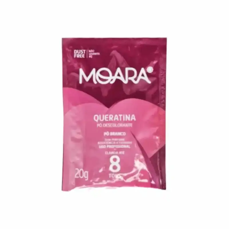 Desc Moara 20g Dust Free Queratina 8 Tons