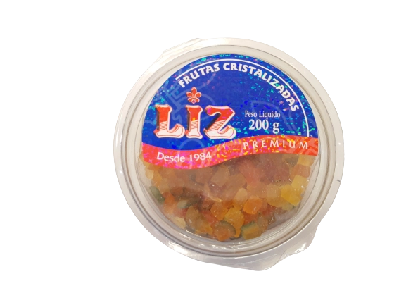 Frutas Cristalizadas Liz 200g