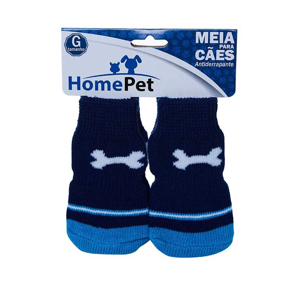 Meia Osso Azul Tam.g Ref. 15