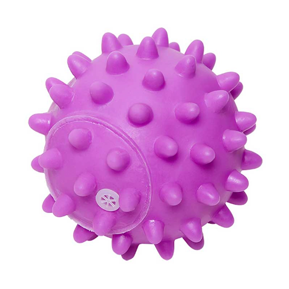 Bola Espinho Vinil Roxo 8.5cm Ref. 55