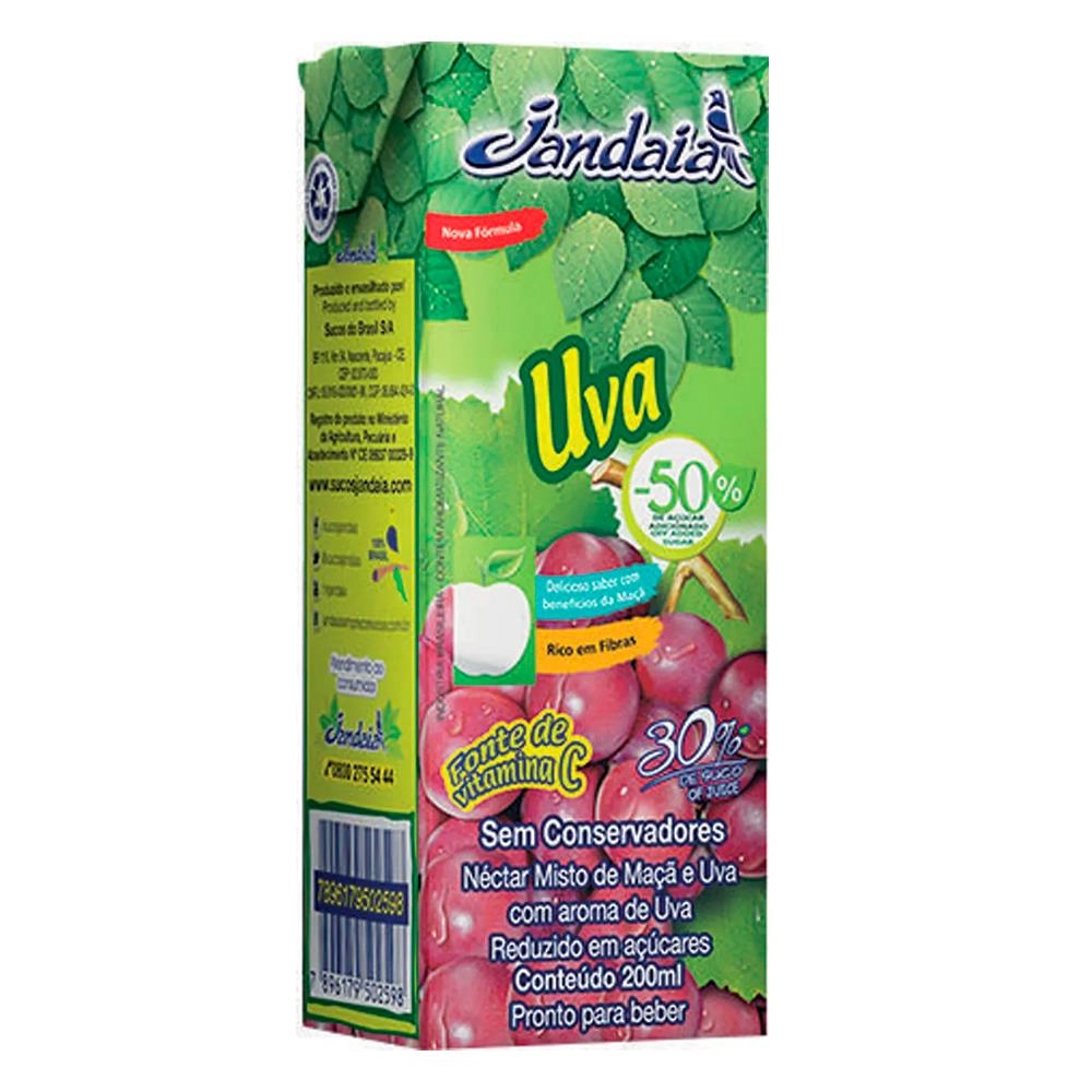 Nectar Jandaia Uva/maca Tp