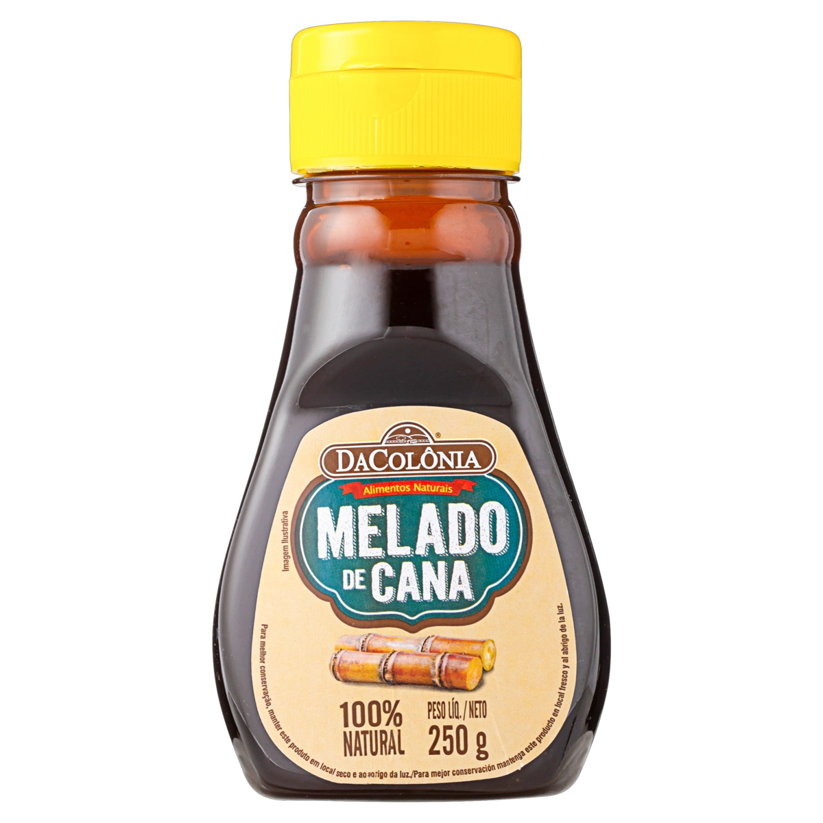 Melado De Cana Dacolônia Squeeze 250g