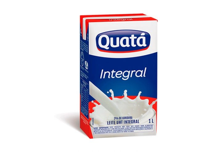 Leite Uht Integral Quatá Caixa 1l