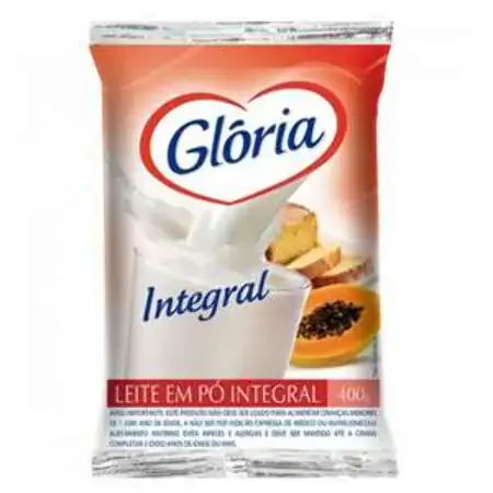 Leite Em Po Saco Integral 400g Gloria