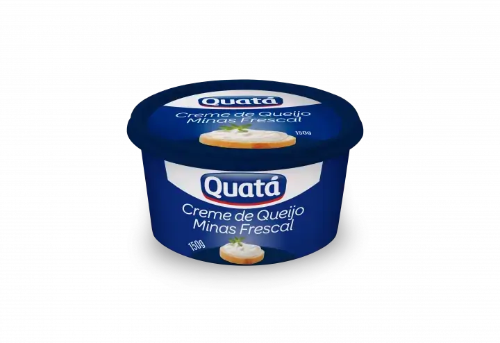 Creme De Queijo Minas Frescal Quatá Pote 150g