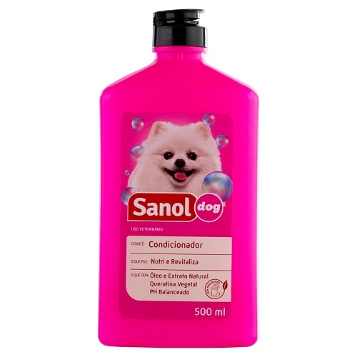 Condicionador Uso Veterinário Sanol Dog Frasco 500ml
