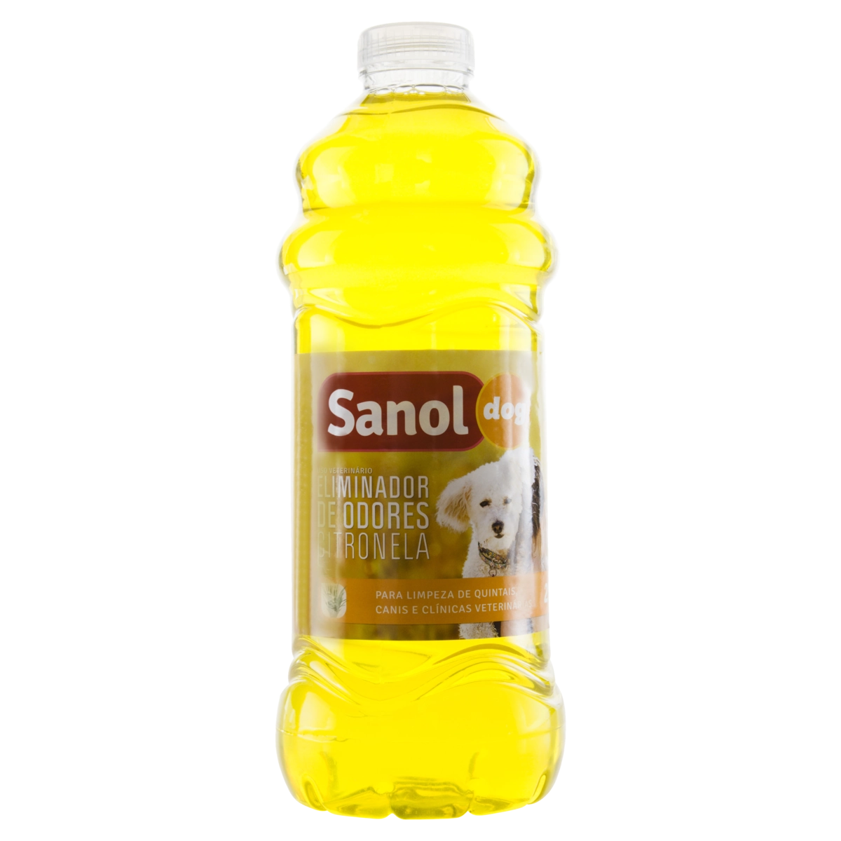 Eliminador De Odores Uso Veterinário Citronela Sanol Dog Frasco 2l