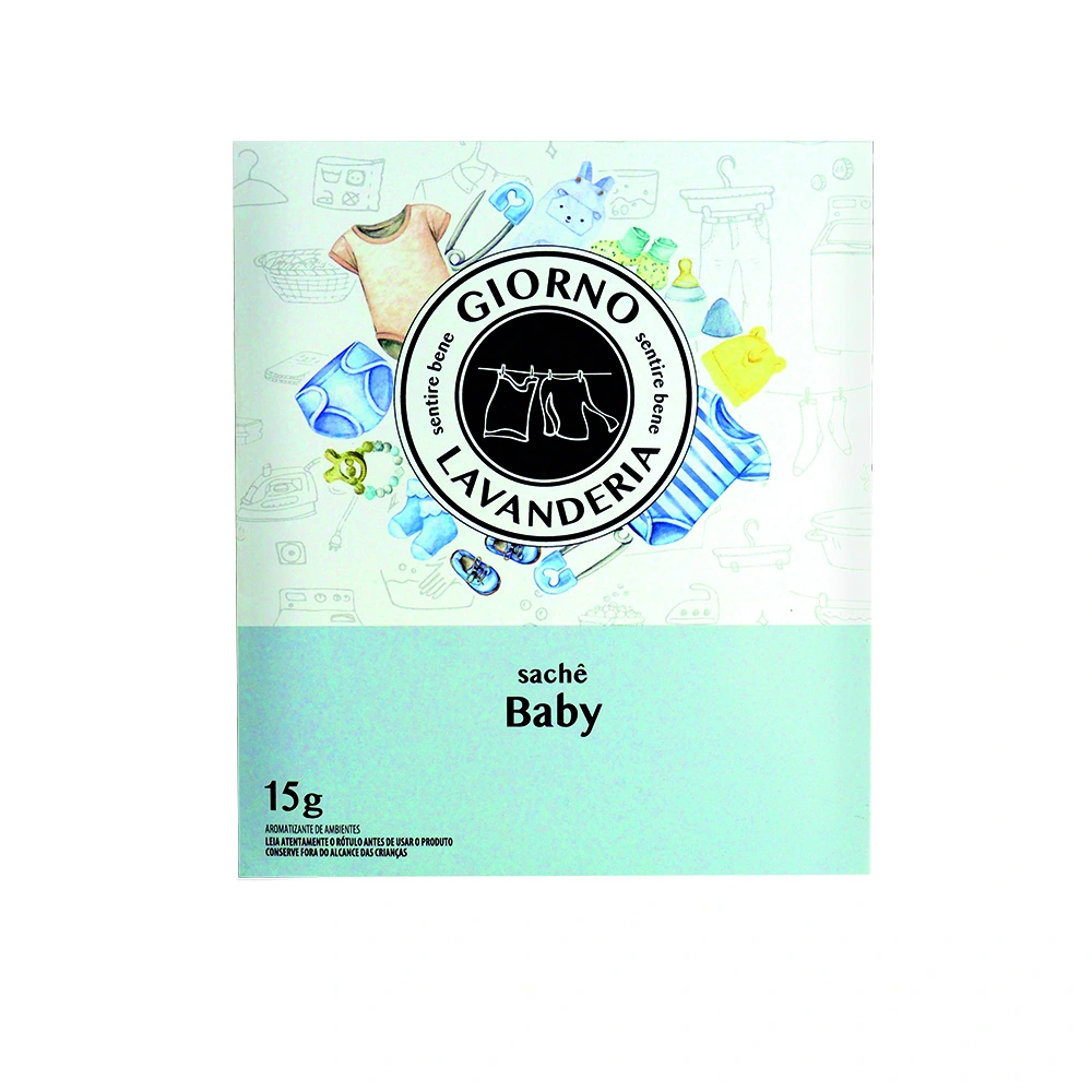 Aromatizador De Ambiente Giorno Sache Baby 15g