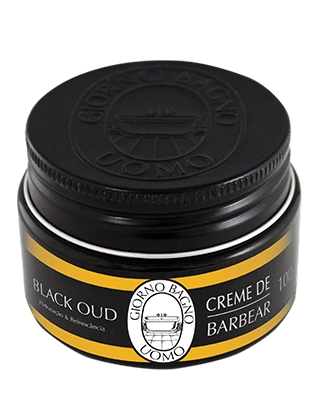 Cr Barbear Giorno Black Oud 100g