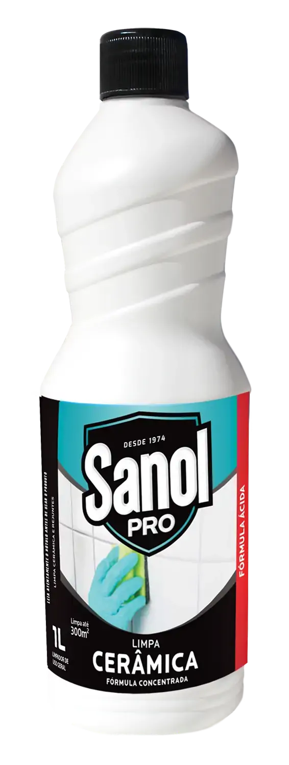 Limpa Ceramica Sanol 1l Pro