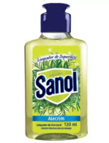 Limpador Sanol Superficies Alecrim 120ml