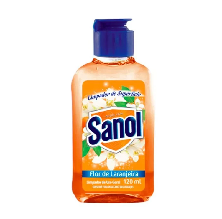 Limpador De Superficie Sanol Alecrim 120ml