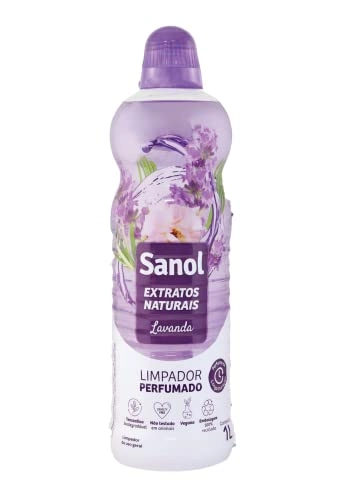 Limpador Perfumado Lavanda Sanol Extratos Naturais Frasco 1l