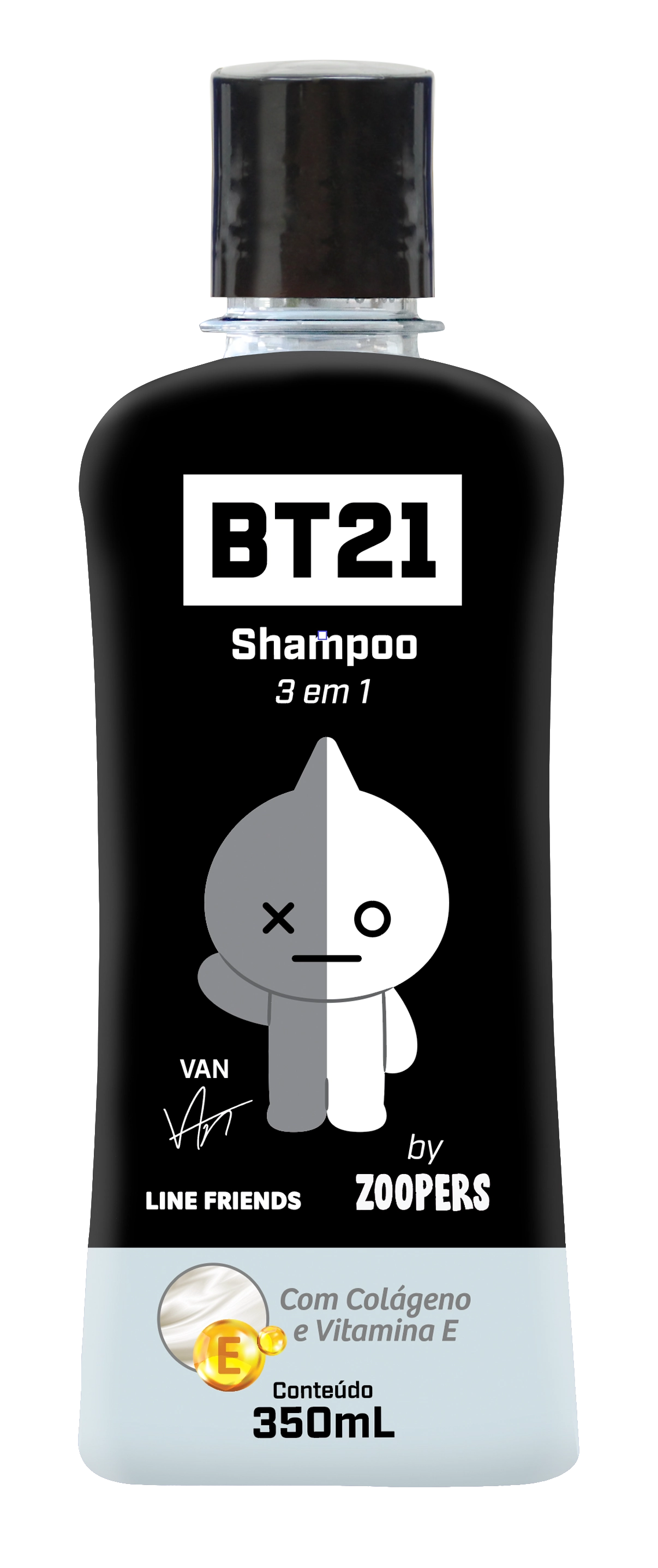 Shampoo Inf Bt21 350ml 3em1