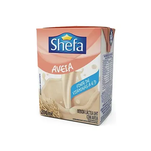 Bebida Láctea Uht Aveia Shefa Caixa 200ml